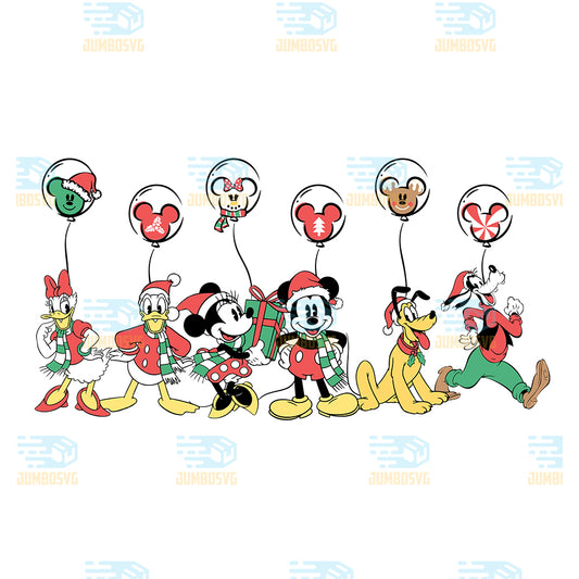 Mouse-And-Friends-Christmas-Svg