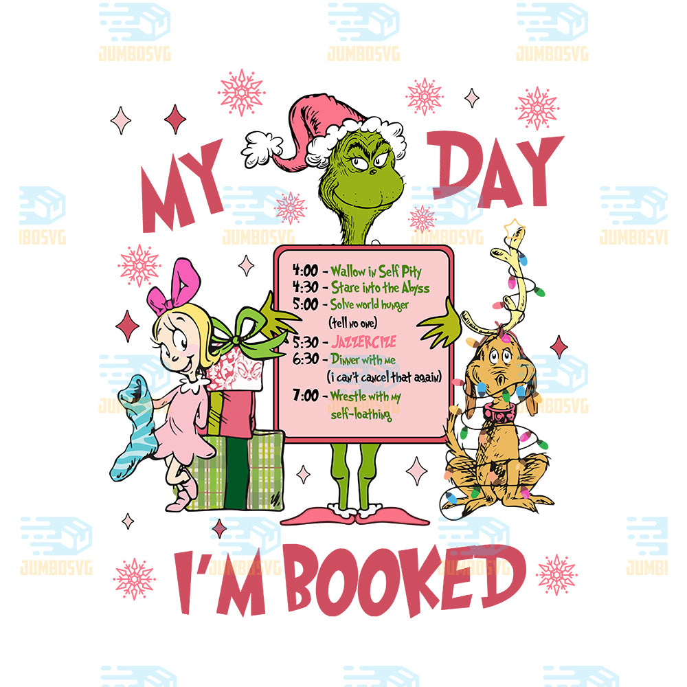 My-Day-I-m-Booked-Pink-Grinch-Christmas-Png