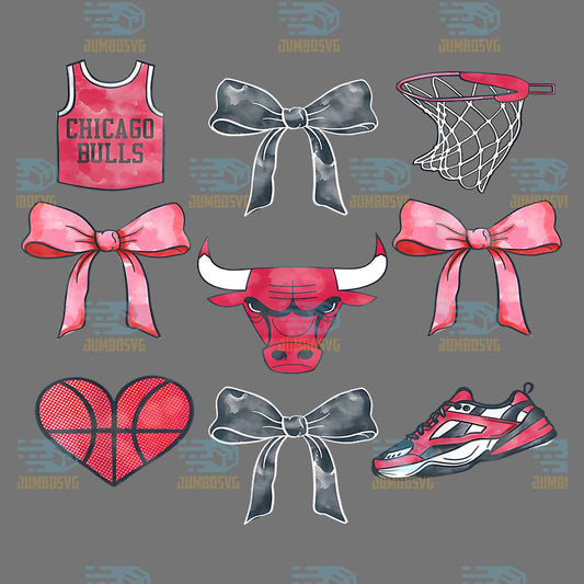 NBA-Chicago-Bulls-Bow-Grid-Png