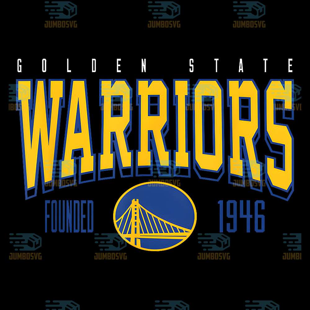 NBA-Golden-State-Warriors-Founded-1946-Png