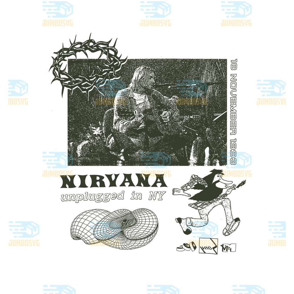 Nirvana-Unplugged-In-Ny-Png