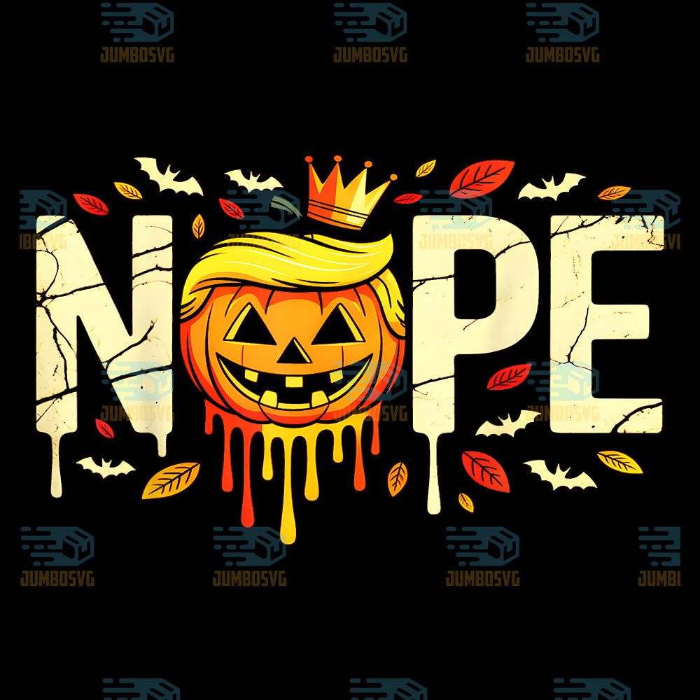 No-Kings-Halloween-2025-Distressed-USA-Flag-Png