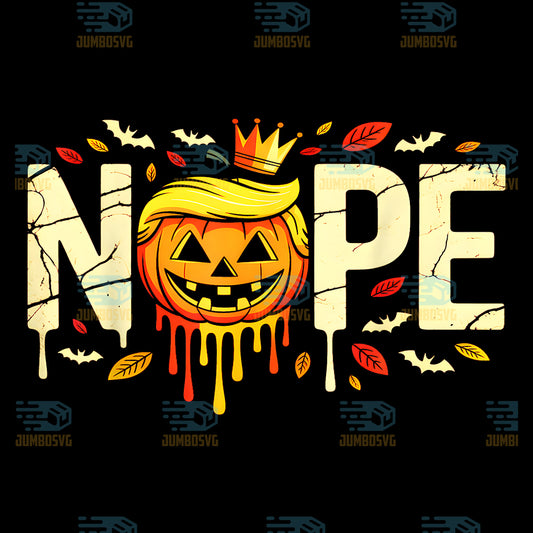 No-Kings-Halloween-2025-Distressed-USA-Flag-Png