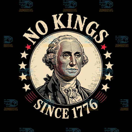 No-Kings-In-America-1776-Png