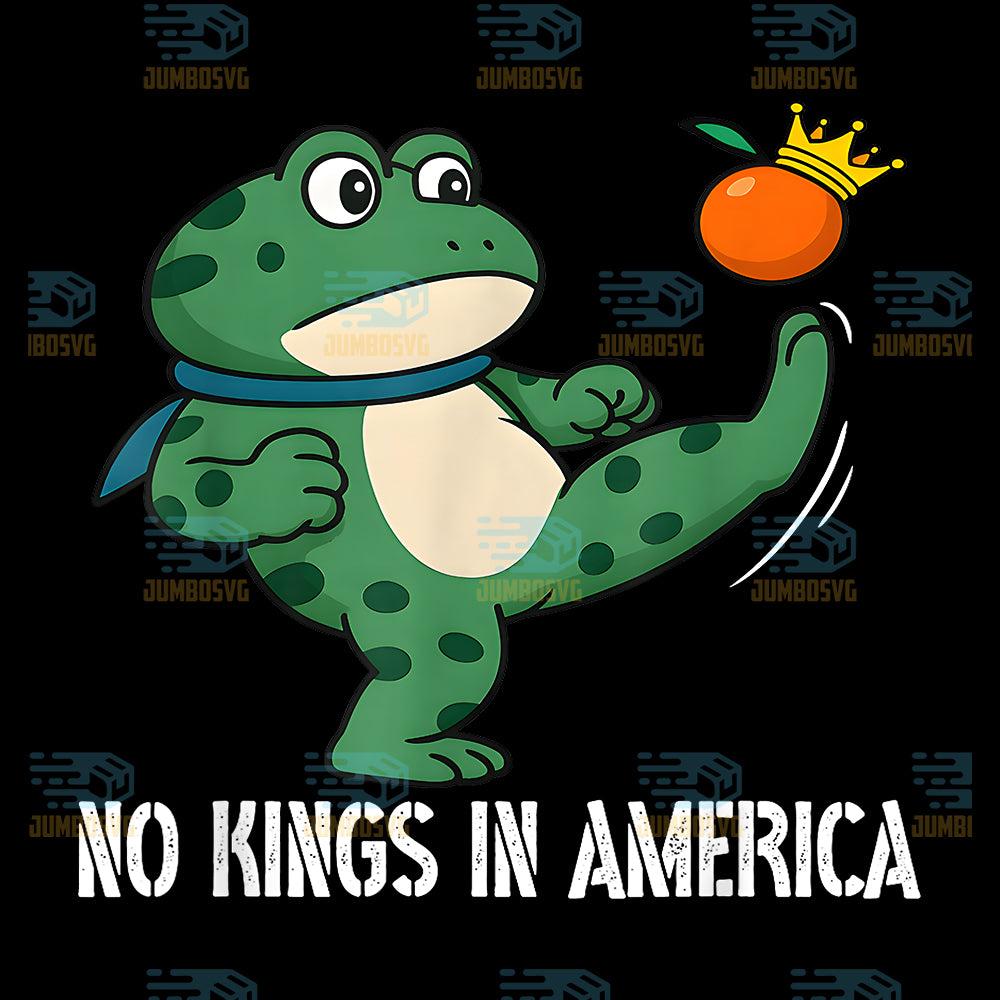 No-Kings-In-America-Frog-Png