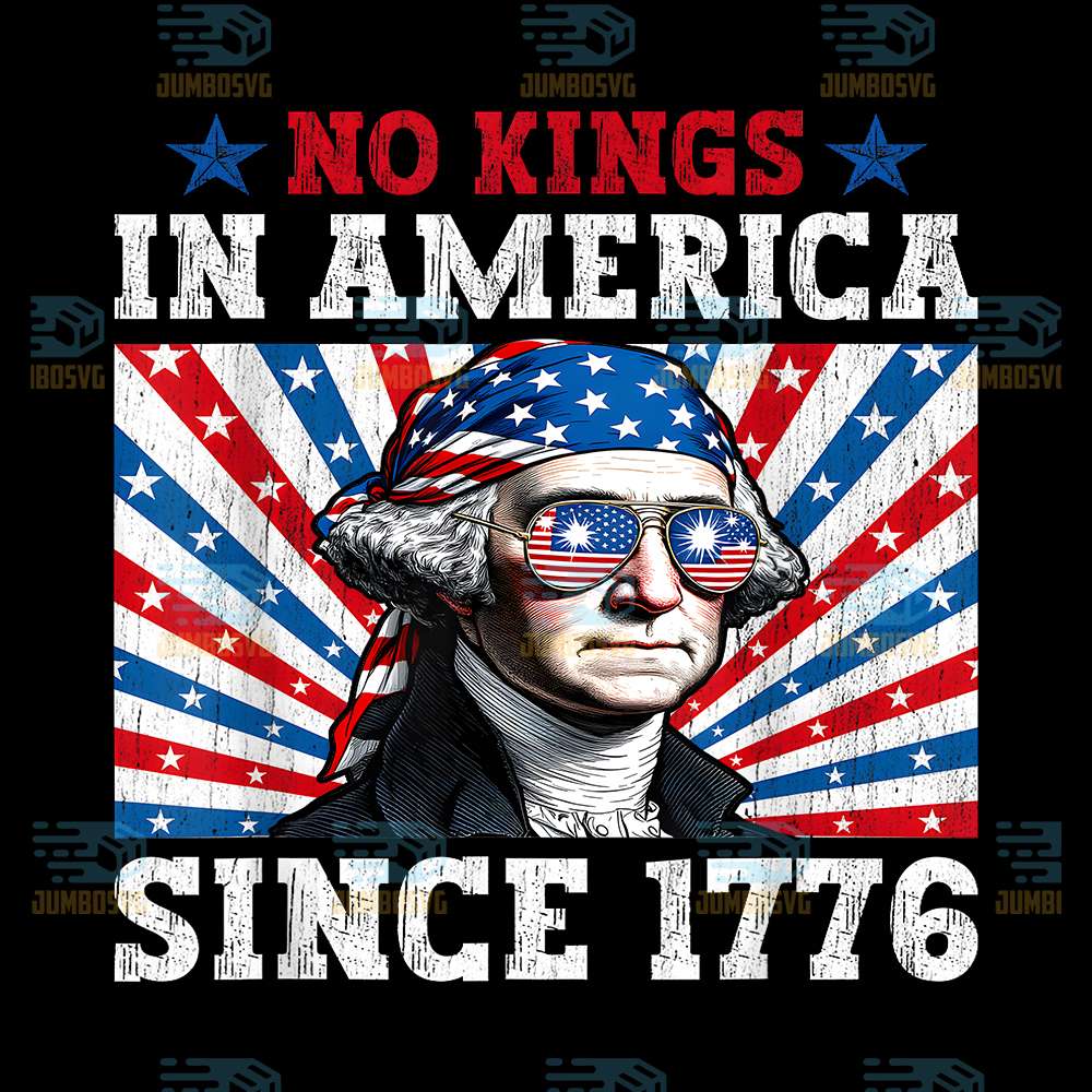 No-Kings-In-America-Since-1776-Distressed-USA-Flag-Png