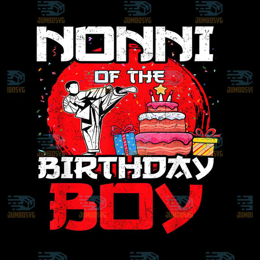 Nonni-Of-The-Birthday-Boy-Karate-Taekwondo-Png