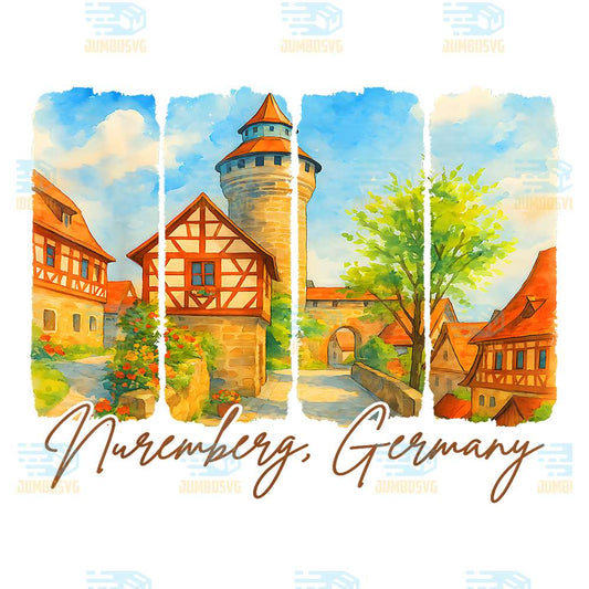 Nuremberg-Germany-Travel-Brushstroke-Meet-Me-In-Nuremberg-Png