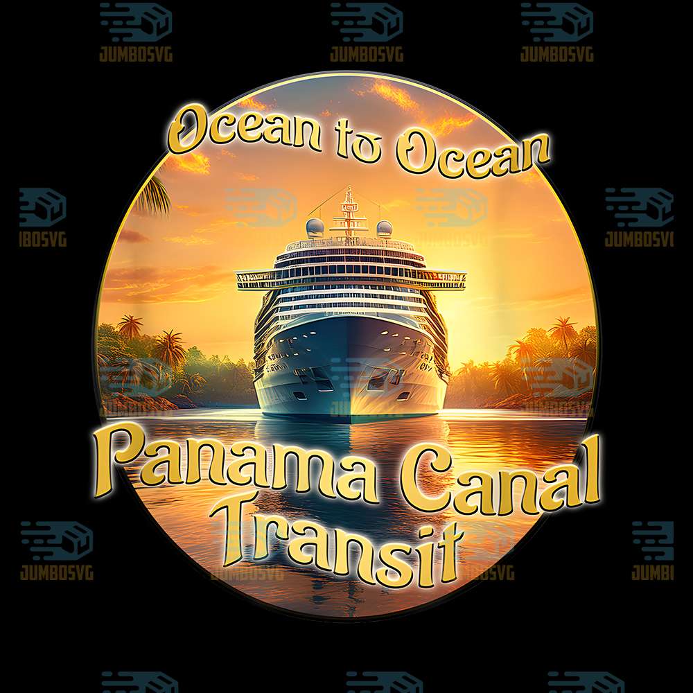 Ocean-To-Ocean-Panama-Canal-Cruise-Ship-Transit-Png