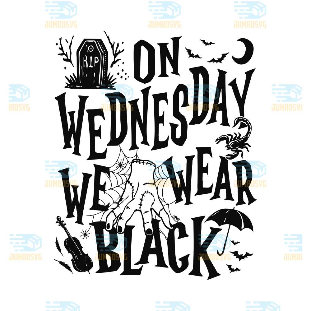On-Wednesdays-We-Wear-Black-Svg
