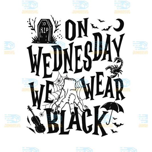 On-Wednesdays-We-Wear-Black-Svg