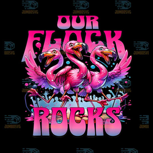 Our-Flock-Rocks-Flamingos-Png