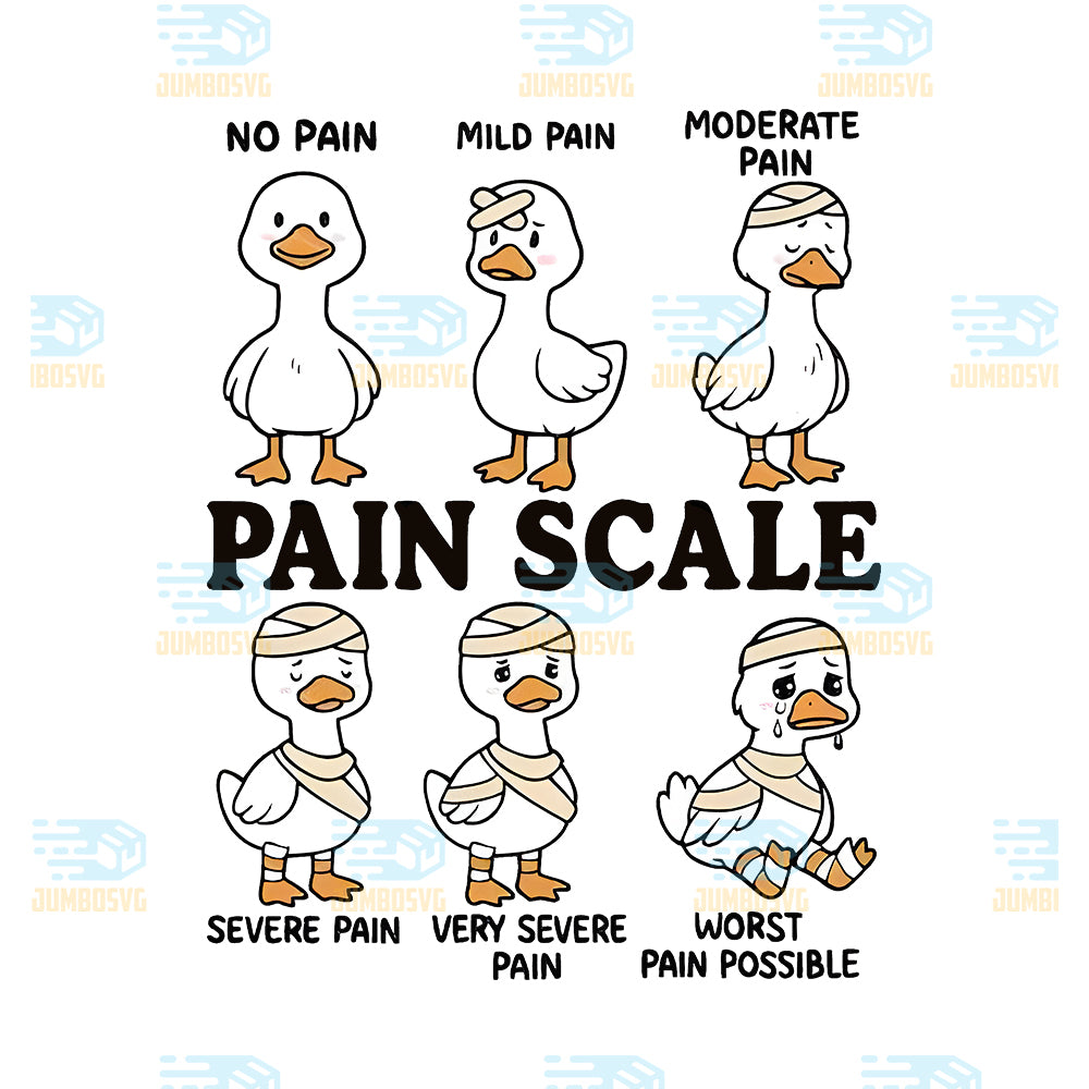 Pain-Scale-Duck-Png