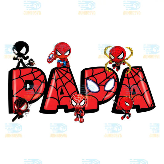 Papa Spider Man Png