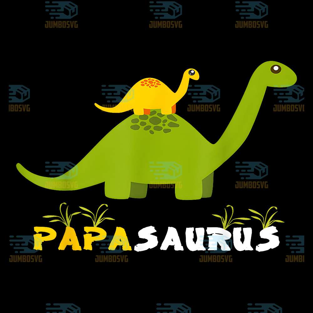 Papasaurus-Dinosaur-Father-Funny-Papa-Saurus-Png