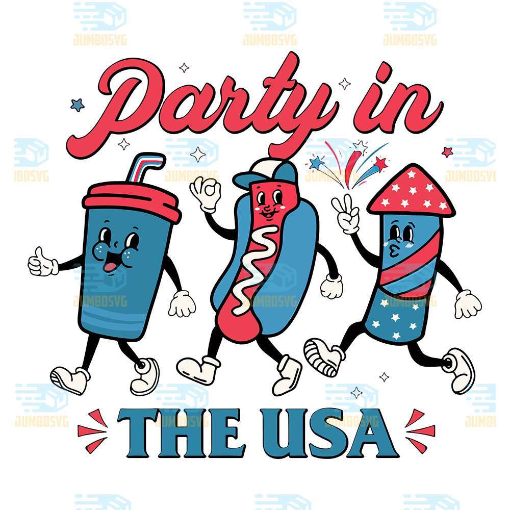 Party-In-The-Usa-4th-Of-July-Png