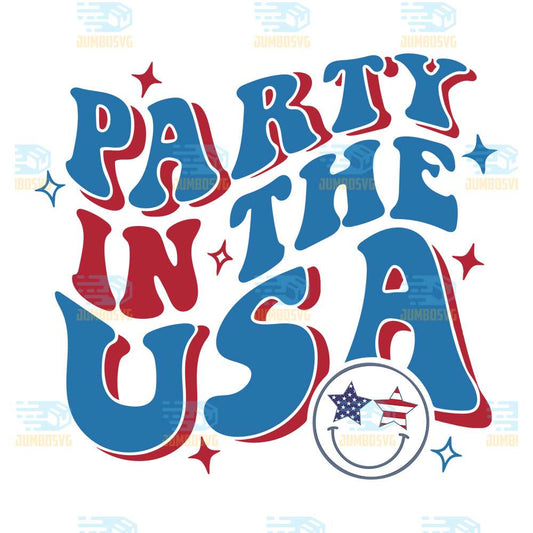 Party-In-The-Usa-Svg