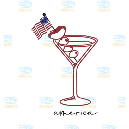 Patriotic-Cocktail-America-Flag-Svg