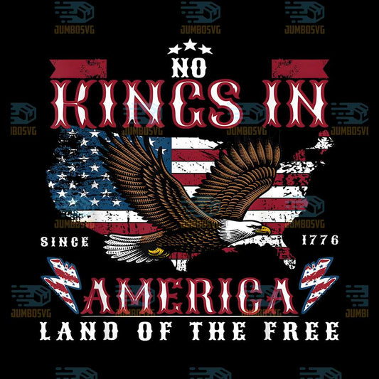 Patriotic-Pro-Democracy-Protest-June-14-No-Kings-In-America-Png-1