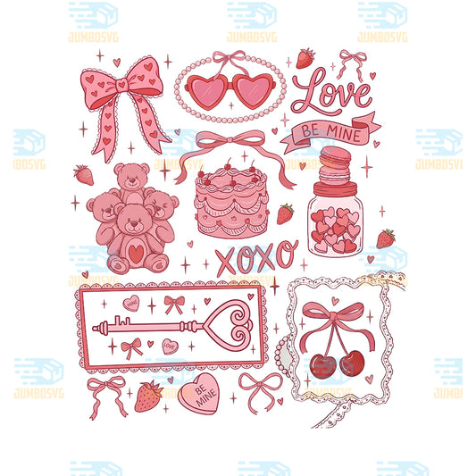 Pink-Valentine-Coquette-Heart-Png-Be-Mine-Png