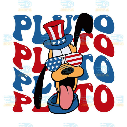 Pluto-4th-Of-July-Svg