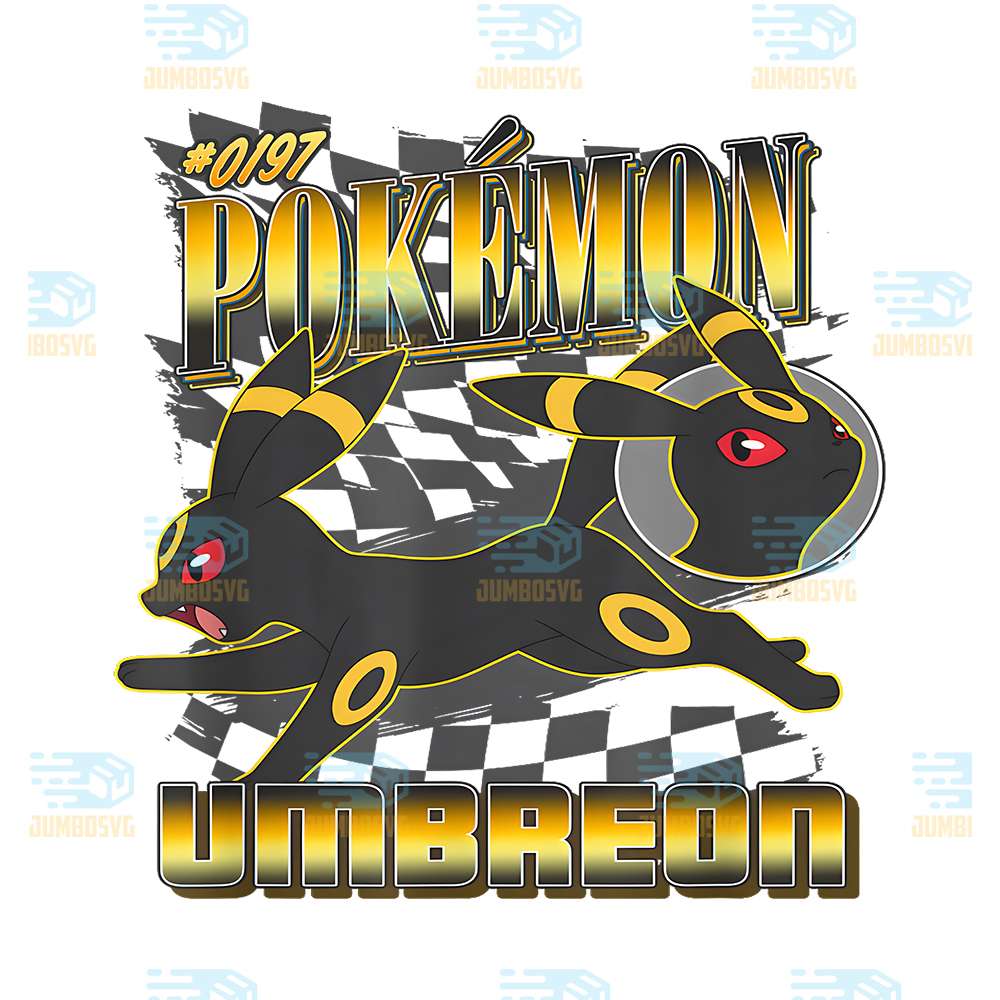 Pokemon-0197-Umbreon-Racing-Style-Png