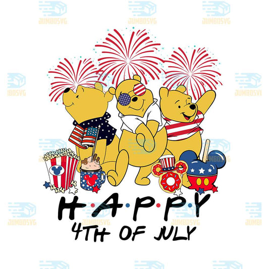Pooh-America-Happy-4th-Of-July-Png-1