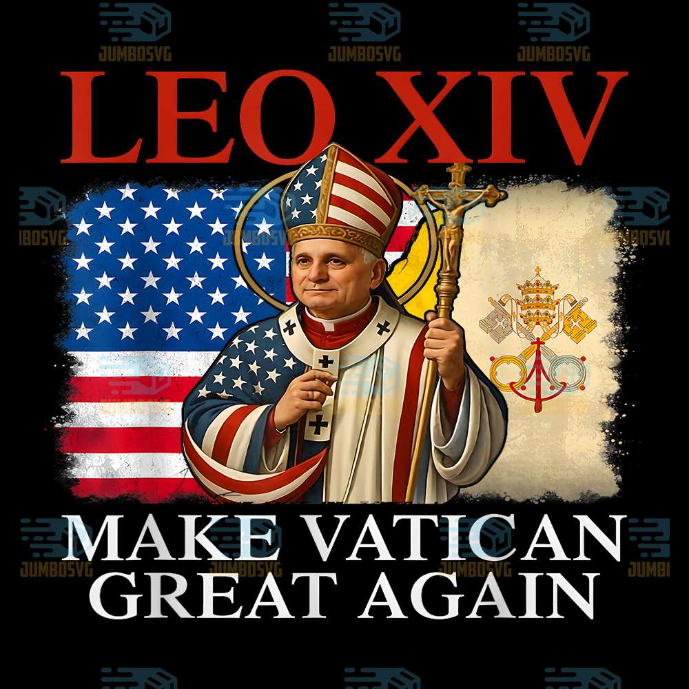 Pope-Leo-XIV-Make-Vatican-Great-Again-Catholic-Png
