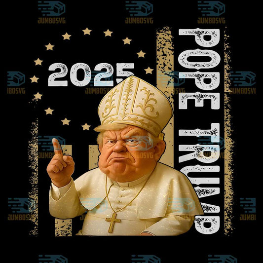 Pope-Trump-Funny-President-Trump-Wants-To-Be-The-Next-Pope-Png