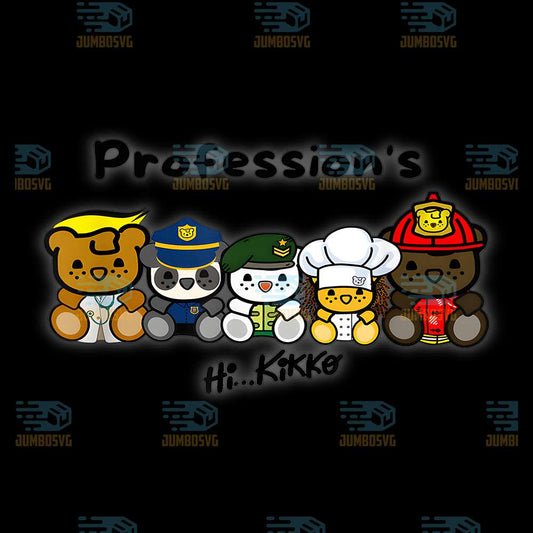 Professional-Hi-Kikko-Bears-Png