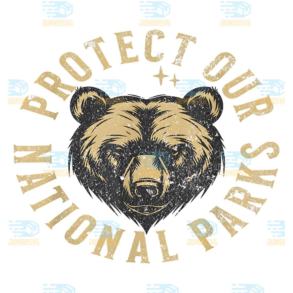 Protect-National-Parks-Bear-Png