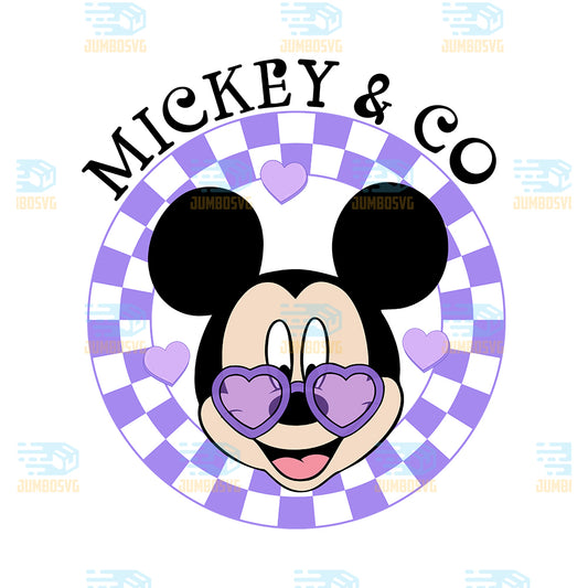 Purple-Mickey-And-Co-Png