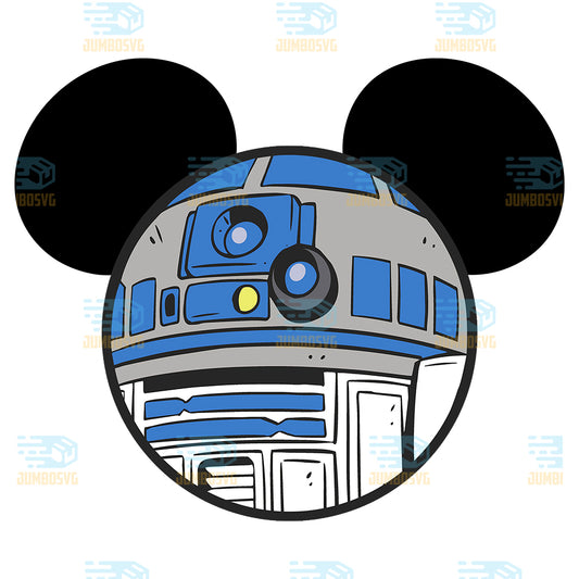 R2D2-Mickey-Png