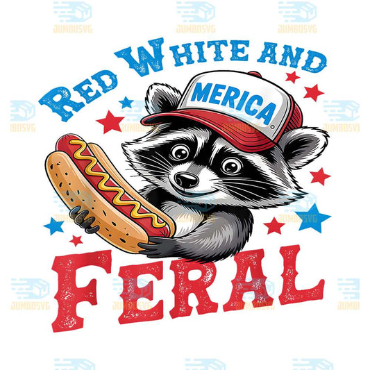 Raccoon-4th-Of-July-Patriotic-Cute-Red-White-And-Feral-Png