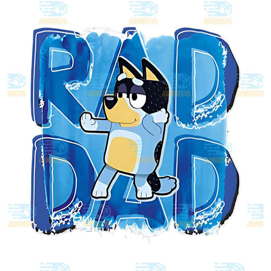Rad-Dad-Bluey-Rad-Like-Dad-Png