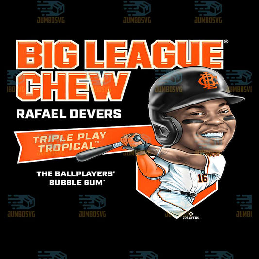 Rafael-Devers-MLB-Players-x-Big-League-Chew-Png