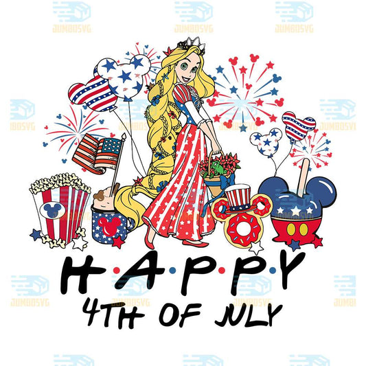 Rapunzel-America-Happy-4th-Of-July-Png-1