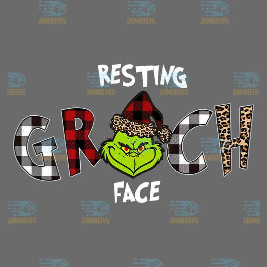 Reating-Grinch-Face-Christmas-Png
