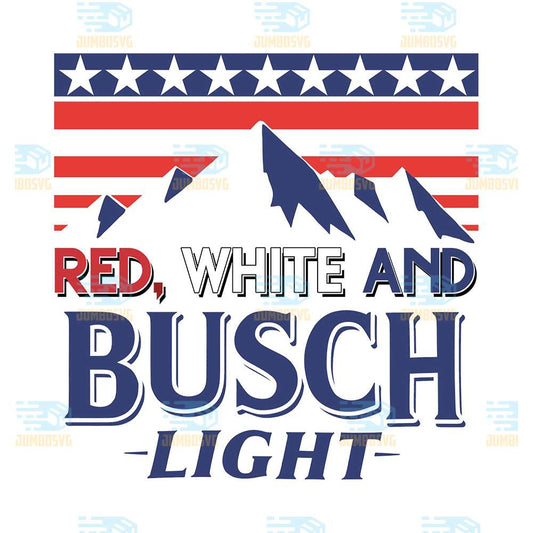 Red-White-And-Busch-Light-4th-Of-July-Png-1