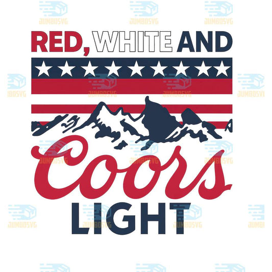 Red-White-And-Coors-Light-Png-2