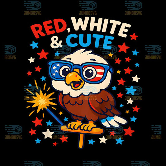 Red-White-And-Cute-Chibi-Eagle-Kids-4th-Of-July-Png