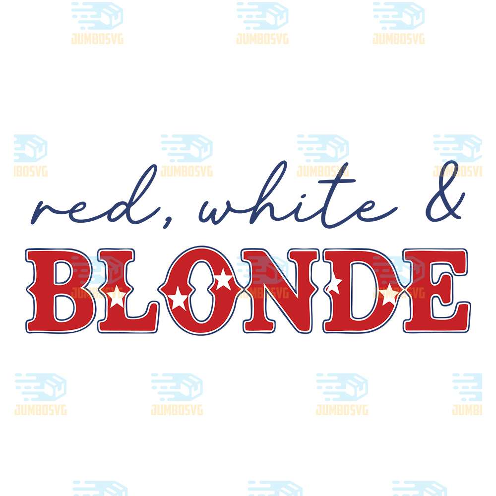 Red-White-Blonde-Svg