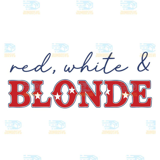 Red-White-Blonde-Svg