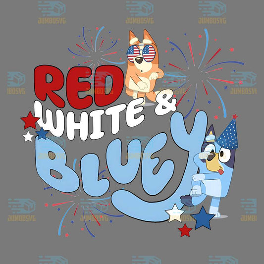 Red-White-Bluey-4th-Of-July-Png-2