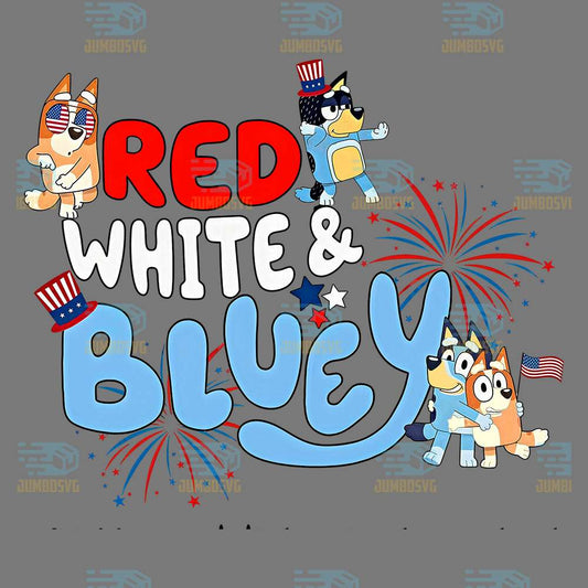 Red-White-Bluey-4th-Of-July-Png-4