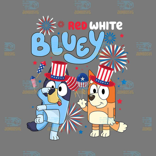 Red-White-Bluey-4th-Of-July-Png