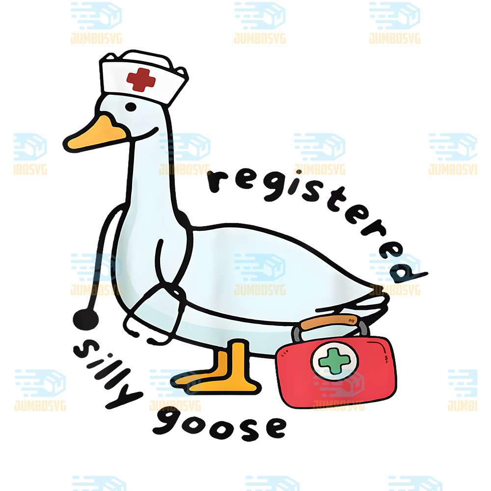 Registered-Silly-Goose-Nurse-Stethoscope-Nursing-Png