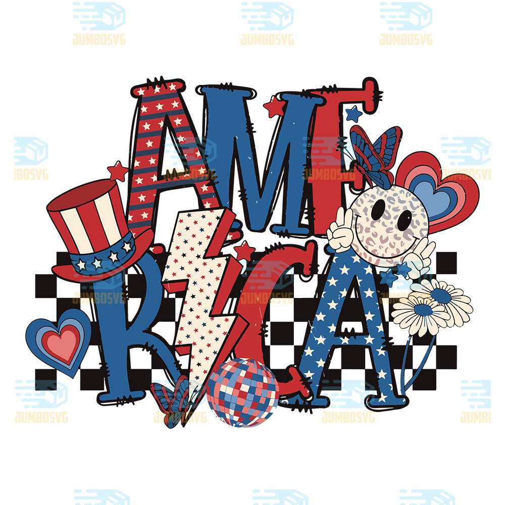 Retro-America-Svg