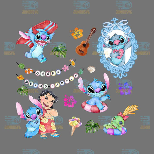 Retro-Coquette-Bows-Lilo-And-Stitch-Cute-Stitch-Angel-Lilo-Hawaii-Aloha-Png