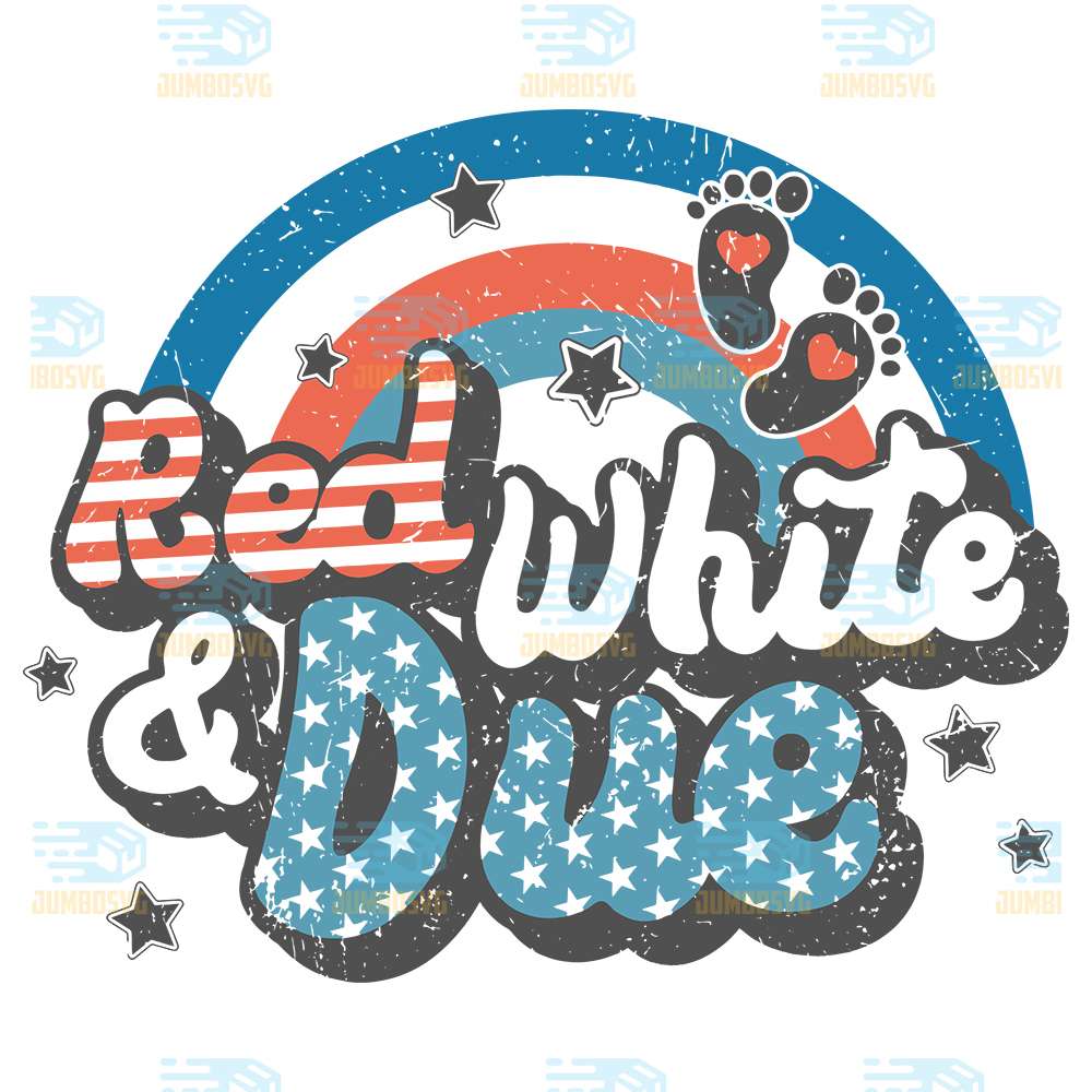 Retro-Red-White-And-Due-4th-Of-July-Svg